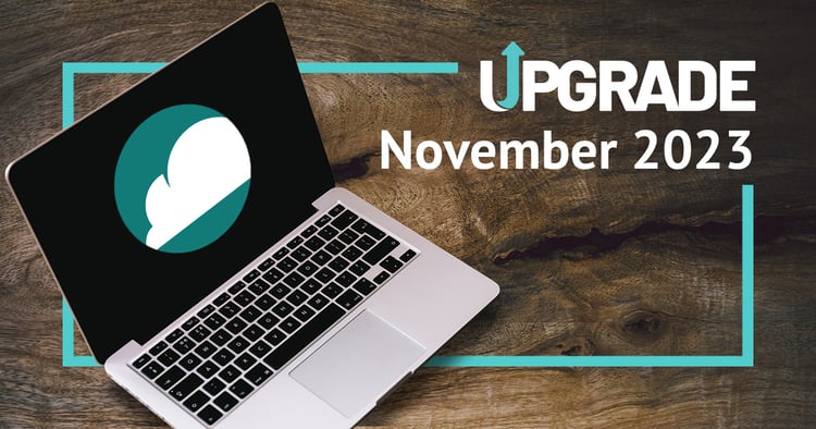 November 2023 Upgrade