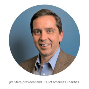 Jim Starr, president and CEO of America’s Charities.