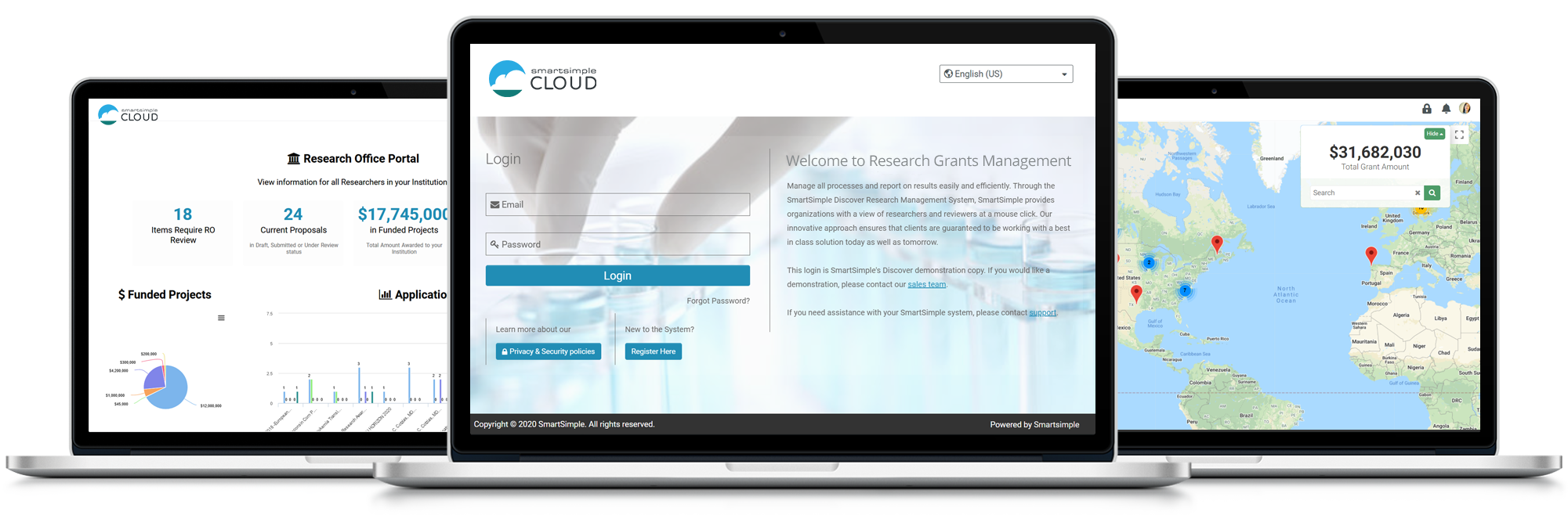 Smartsimple Gov Gestión de proyectos I+D+i y subvenciones | SmartSimple Cloud