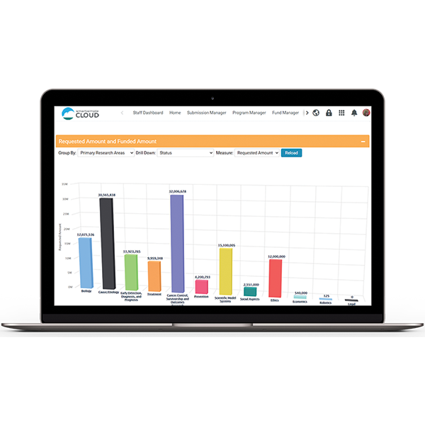 SmartSimple Cloud reporting