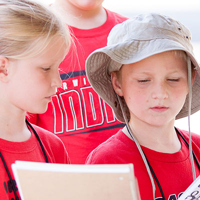 Photo of children at an event - Evolution of an international grants management solution