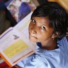 Photo of student studying - this global corporate foundation has complex needs