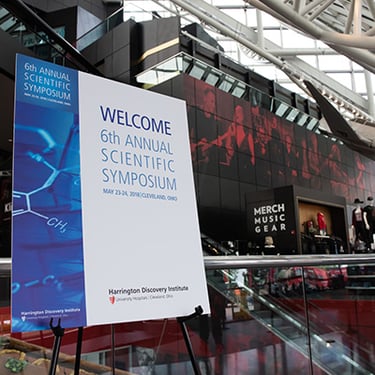 Photo of a Scientific Symposium event - Harrington Discovery Institute's granting process was mostly manual and time consuming