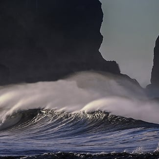 Photo of ocean waves - paper-based process for applications and reviews was that the Marine Institute was at the mercy of couriers and the postal services of different countries