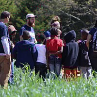 Children on a field trip 