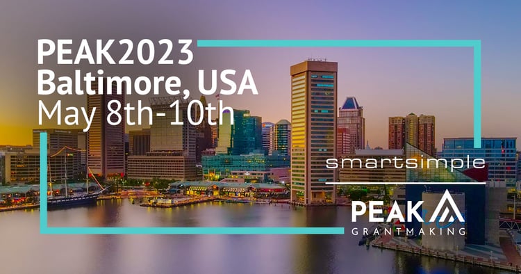 SmartSimple at PEAK 2023