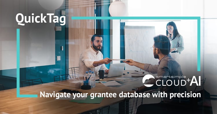 SmartSimple Cloud +AI's QuickTag