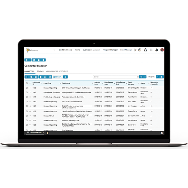 Discover Committee Manager
