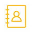 Contact book icon
