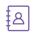 Contact book icon