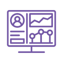 Computer monitor icon