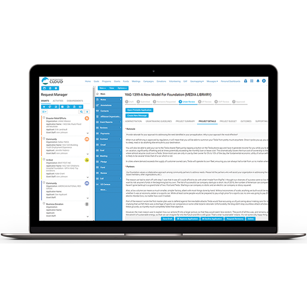 SmartSimple Cloud for CSR
