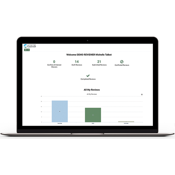 All My Reviews in SmartSimple Cloud