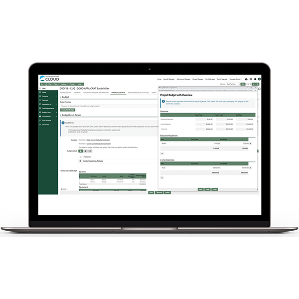 Budgeting in SmartSimple Cloud