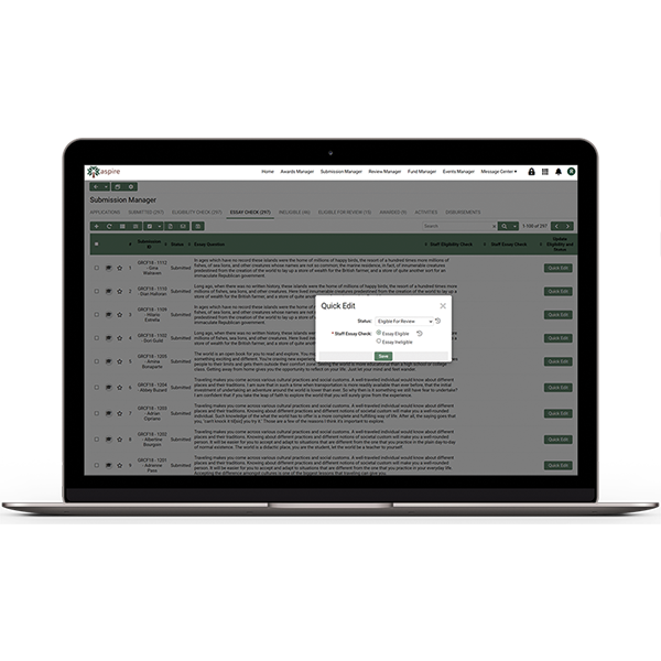 Submission Manager