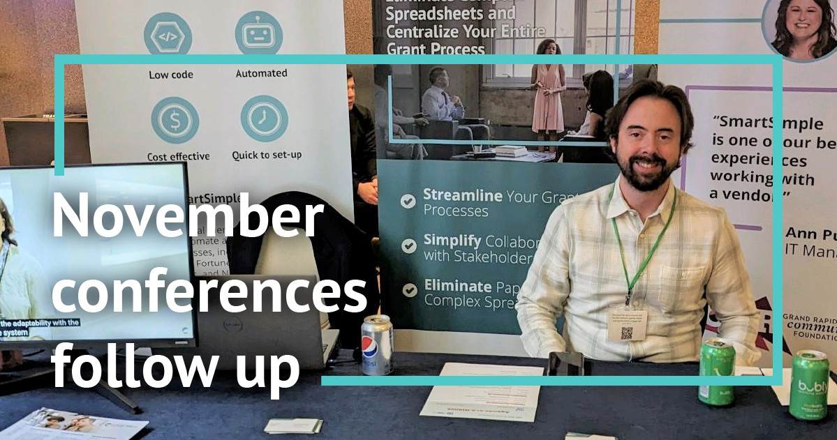 November Conferences follow up