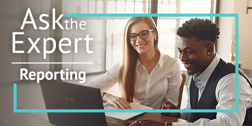 Ask the Expert - Reporting