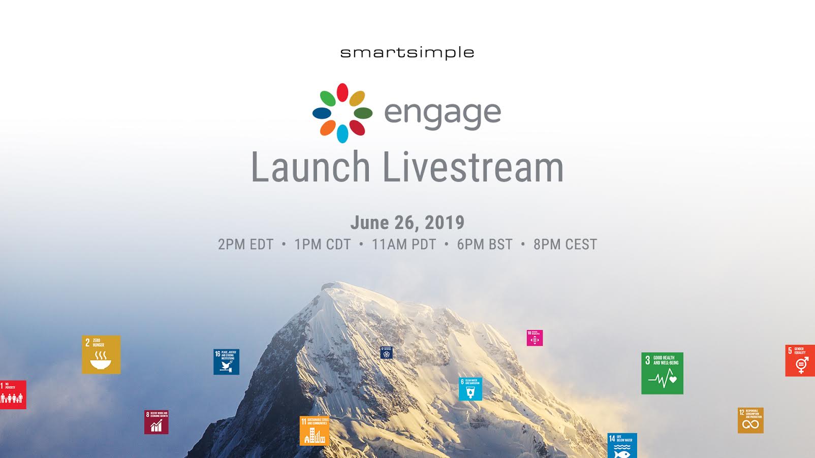 Watch SmartSimple’s Engage Livestream Launch Event