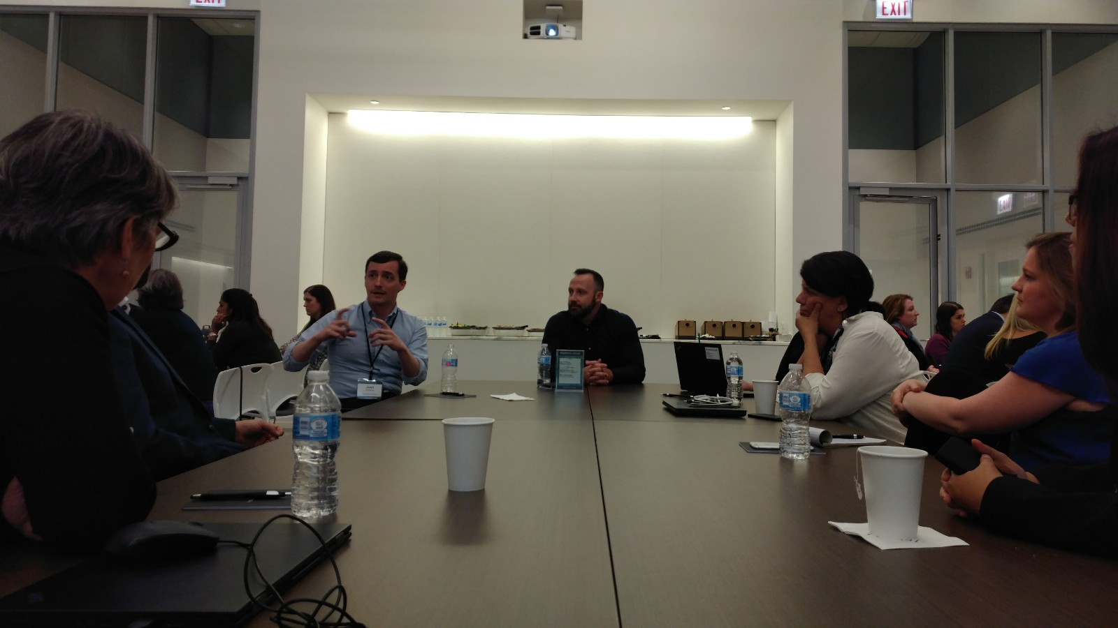 Creative minds in attendance at the event. Photo by Todd Lapin, Director of Strategic Accounts