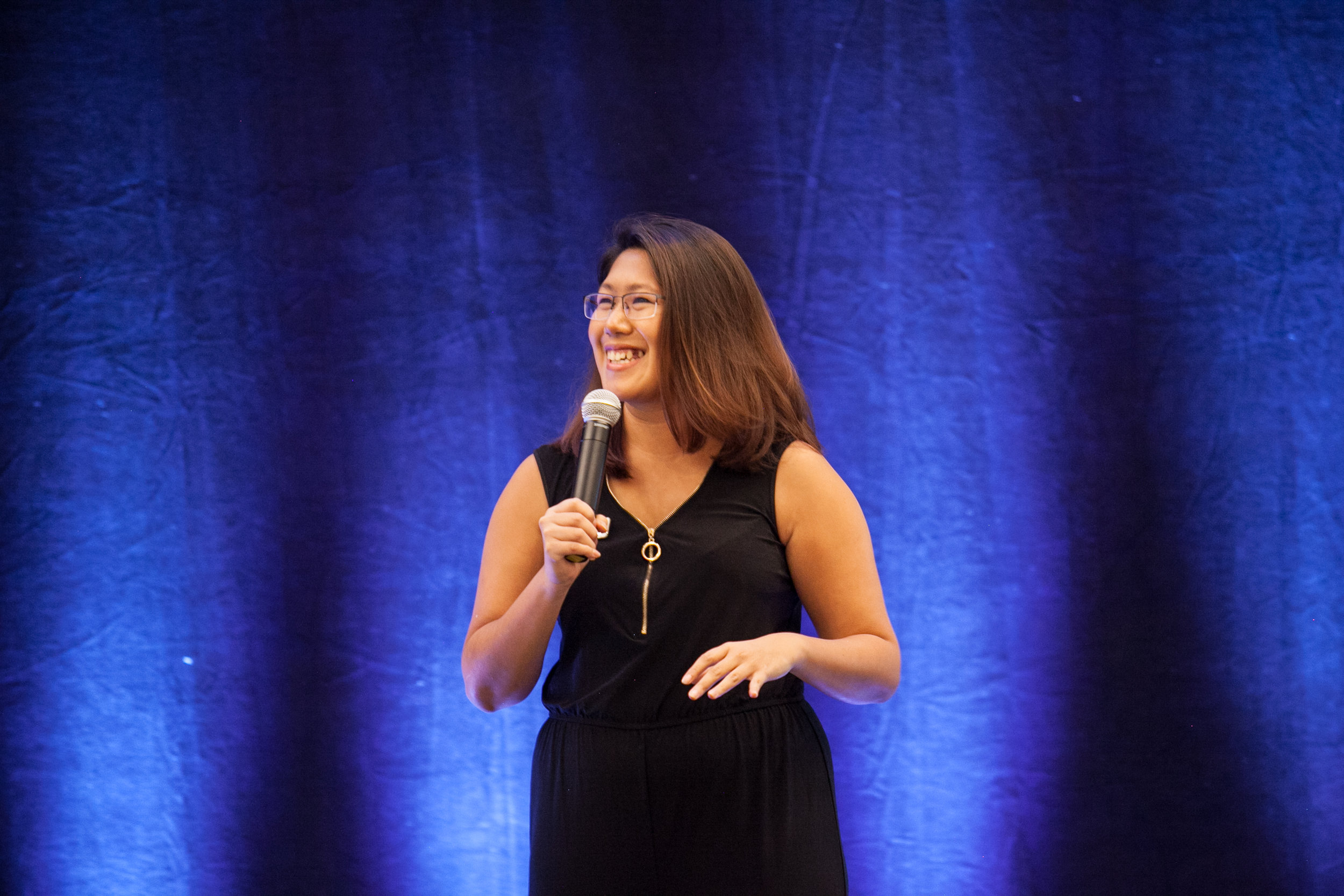 SmartSimple’s Marketing Specialist, Claudine Ting, co-presenting at Elevate