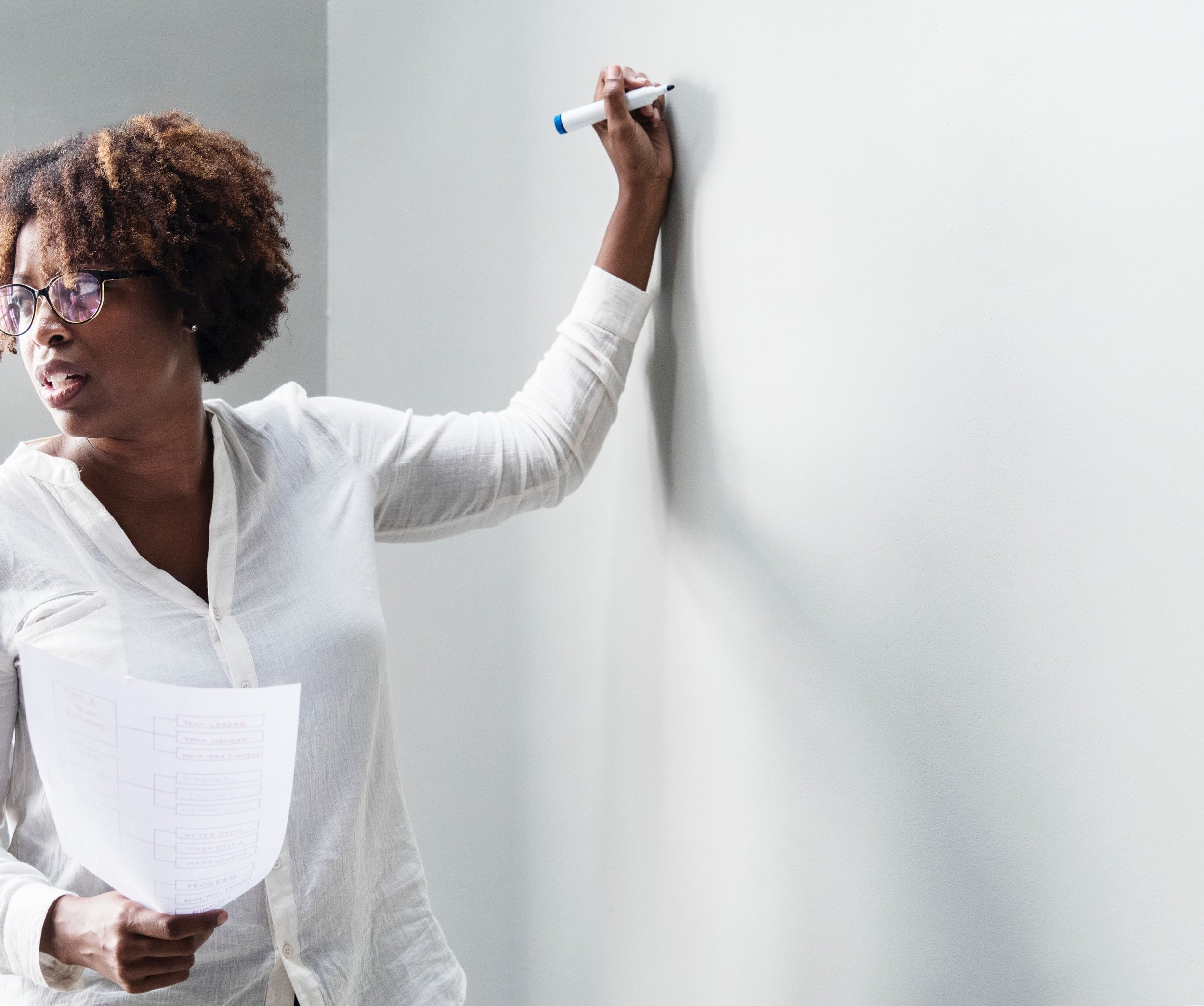 Woman in leadership role. Photo by RawPixel