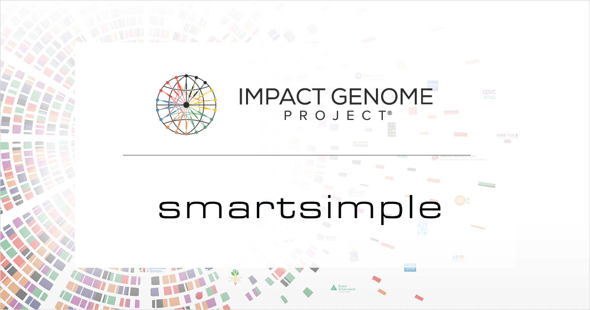 SmartSimple blazes another trail as the first GMS to integrate with the Impact Genome Project