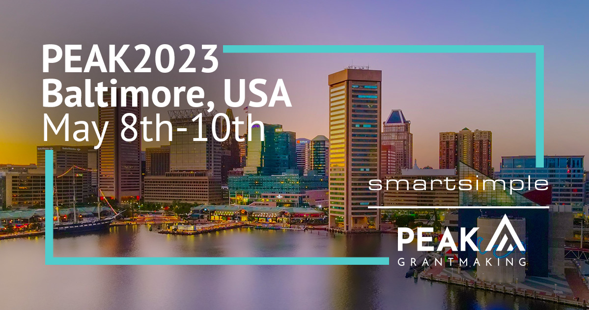 SmartSimple at PEAK 2023